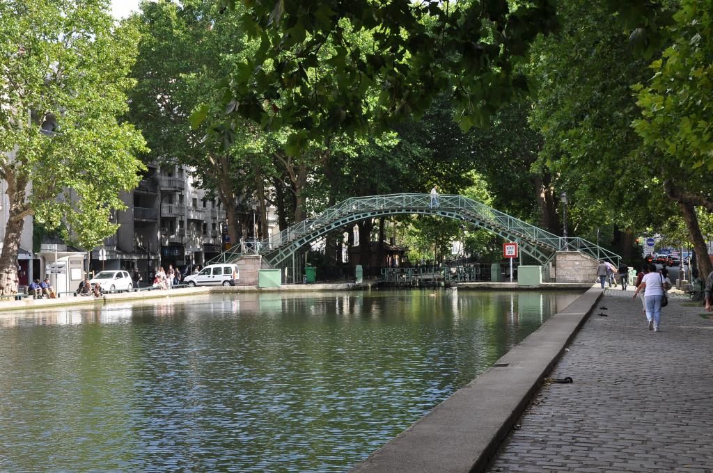 Balade et pique-nique au Canal Saint Martin