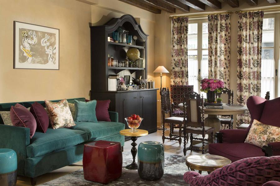 Hotel Les Tournelles Paris - Salotto